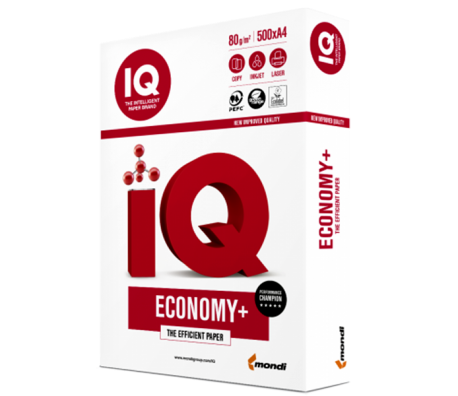 Копирна хартия IQ Economy Plus A4 80 г/м2
