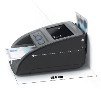 Детектор за фалшиви банкноти автоматичен SafeScan 155-S (G2) Черен -5